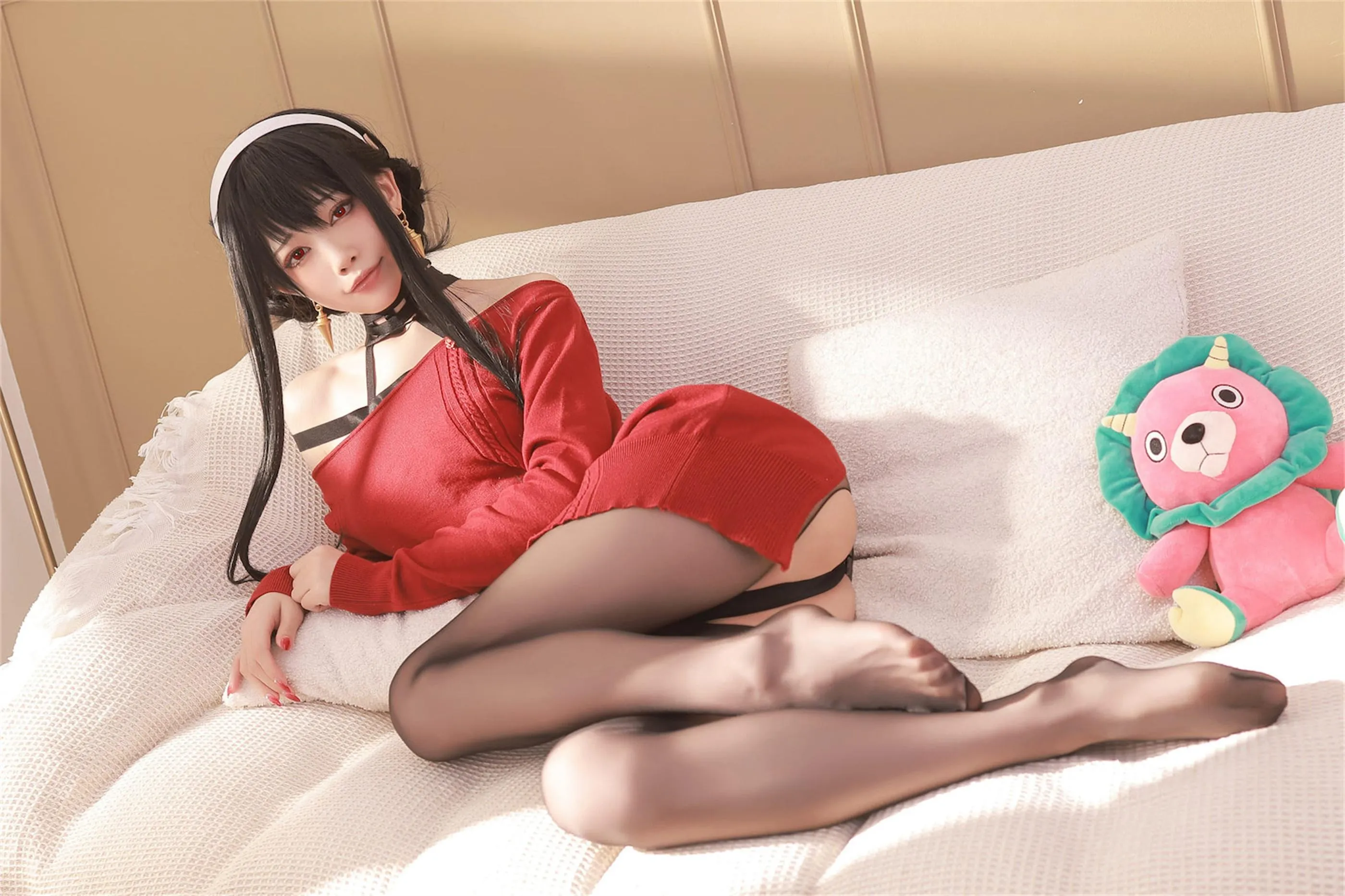 水淼Aqua – NO.119 约尔-红毛衣 [68P]插图